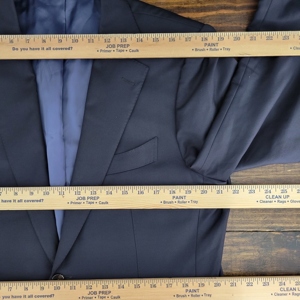 Suitsupply Lazio Int Men's Sport Coat Blazer Surgeon Cuff Deep Navy Vitale 44S - Picture 3 of 16